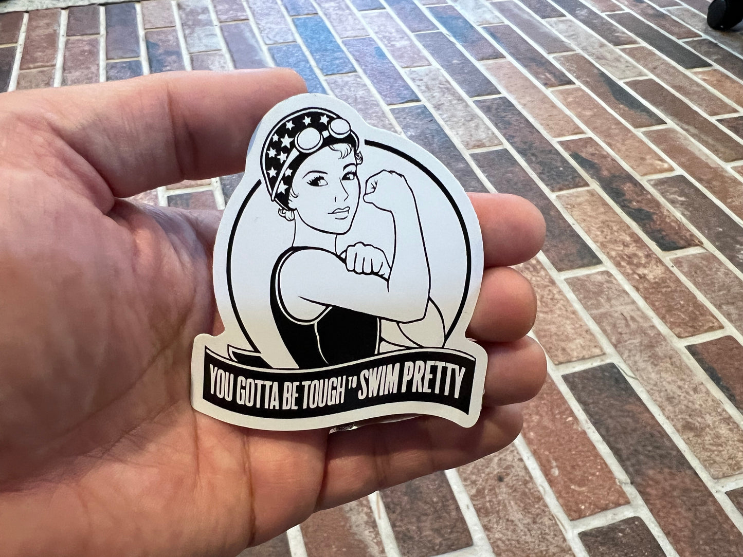 B - Synchro L Rosie the Riveter Sticker